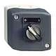 Schneider XALD134 drukknopkast 1-keuzeschakelaar 22mm donkergrijs IP65 Harmony XALD