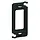 Legrand 080250 Afdekraam 1v Horizontaal en ve