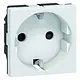 Legrand 077211 Wcd 1v Randaarde Wandgoot Wit