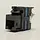 Legrand 076588 Wcd mod.jack. 1v  Cat.6  Zwart