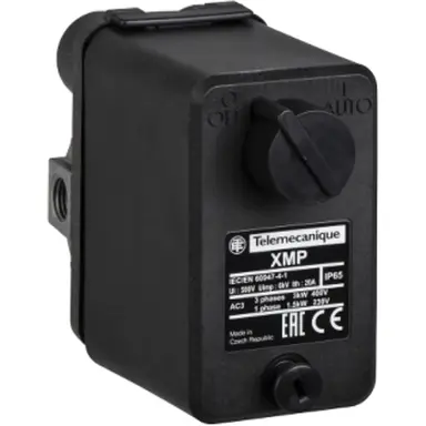 Schneider XMPR12C2433 drukschakelaar - druksensor XMP 12-bar 4xG 1/4 female 3-verbreekcontact ON/Off knop