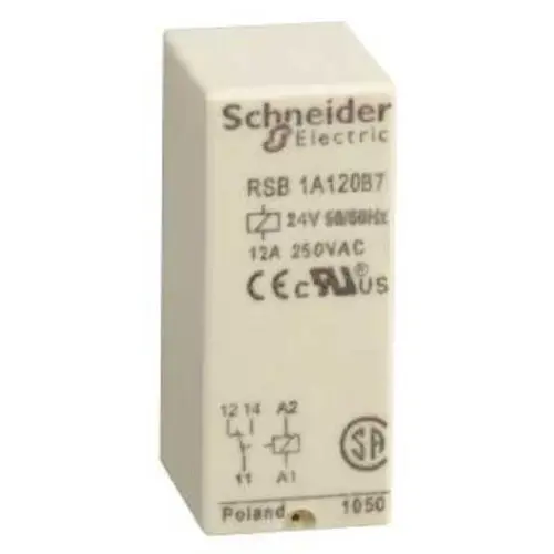 Schneider RSB1A120B7 Hulprelais    1w 24Vac