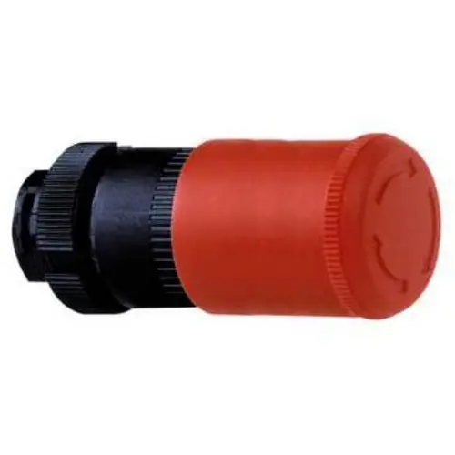 Schneider ZA2BS834 kop 30mm voor noodstop uitschakeling Harmony XAC draaiontgrendeling 22mm kleur rood