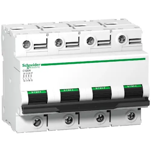 Schneider A9N18391 Installatieautomaat D-kar 4P 4