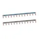 Legrand 404926 kamrail 1-polig 63A 400V 13 apparaten