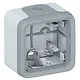 Legrand 069651 Opbouwbak 1v Einddoos Grijs Ho