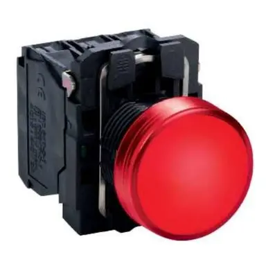 Schneider XB5AVB4 Signaallamp  Rood Rond 24VAC/D
