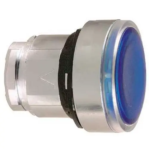 Schneider ZB4BH063 drukknop kop voor verlichte drukknop 22mm blauw