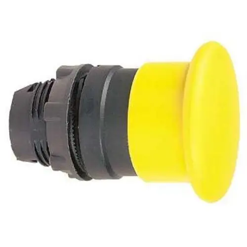 Schneider ZB5AC5 Knop paddest. Geel Rond Geen