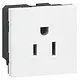 Legrand 077504 mosaic wandcontactdoos 2p+a us