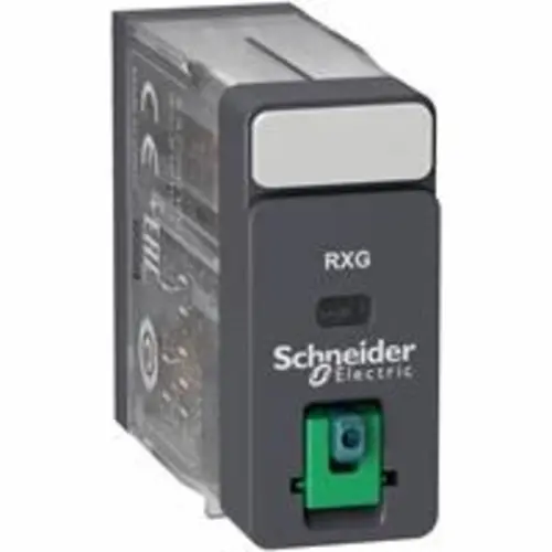 Schneider RXG21BD int relais 5a 2 c/o 24v dc