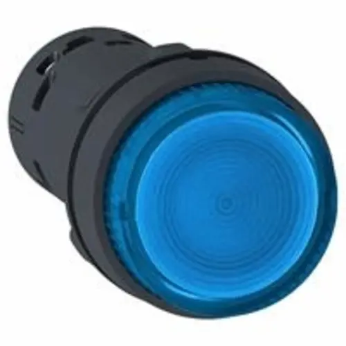 Schneider XB7NW36B1 verlichte drukkn imp.-led -bl