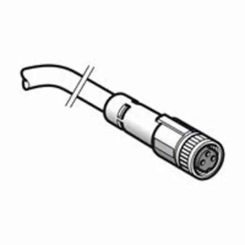 Schneider XZCP0566L20 kabel met connector m8 3p rech