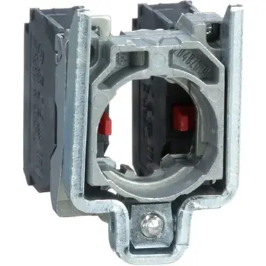 Schneider ZB4BZ104 lichaam - contactblok voor drukknop 22mm + 2x NC contactelement