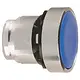 Schneider ZB4BA6 drukknop terugverend 22mm ongemarkeerd blauw