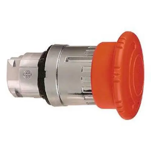 Schneider ZB4BS844 Knop paddest. Rood Rond Draaio