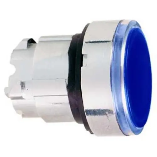 Schneider ZB4BW363 drukknop kop voor verlichte drukknop 22mm blauw