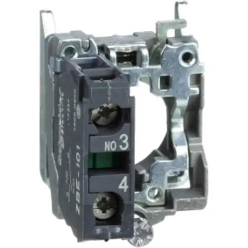 Schneider ZB4BZ101 hulpcontactblok - lichaam voor drukknop 22mm 1x NO contact