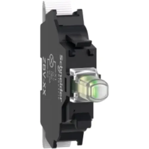 Schneider ZBVB15 universeel LED-blok 24V voor 22mm Harmony XB4-XB5 veerklem-aansluiting