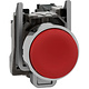 Schneider XB4BL42 drukknop verhoogd terugverend rood 22mm ongemarkeerd 1x NC contact