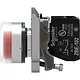 Schneider XB4BP42 drukknop terugvering ongemarkeerd 22mm rood 1xNC contact