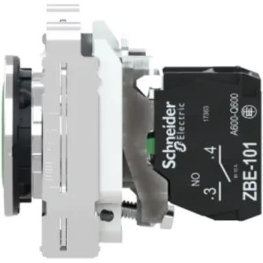 Schneider XB4FA31 drukknop terugverend groen verzonken 30mm ongemarkeerd 1x NO contact