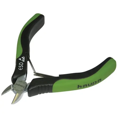 Haupa 211872 ESD krachtzijkniptang 110mm geïsoleerd