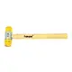 Haupa 180334 kunststof hamer met houten steel 328 gram
