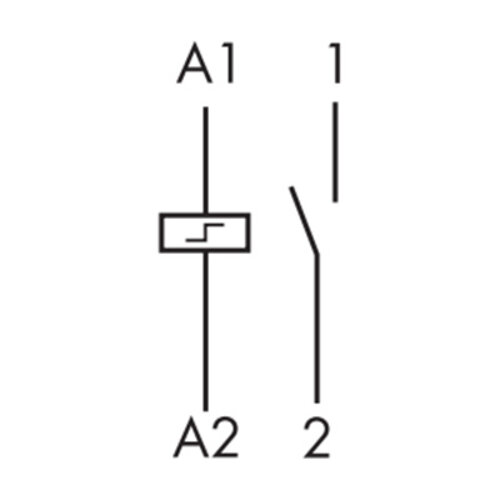 Finder 20.21.8.230.4000 impulsrelais modulair 16A type2 1-maakcontact AC50/60Hz 230V AgSnO2