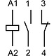 Finder 22.32.0.012.4540 magneetschakelaar 25A AC 50/60Hz 1x maakcontact + 1x verbreekcontact 12V-spoelspanning AgSnO2