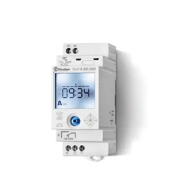 Finder 12.61.8.230.0000 digitale schakelklok voor pane