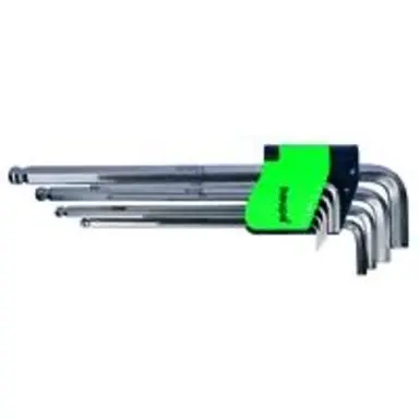 Haupa 100965 inbussleutelset 1.5-10 9-delig