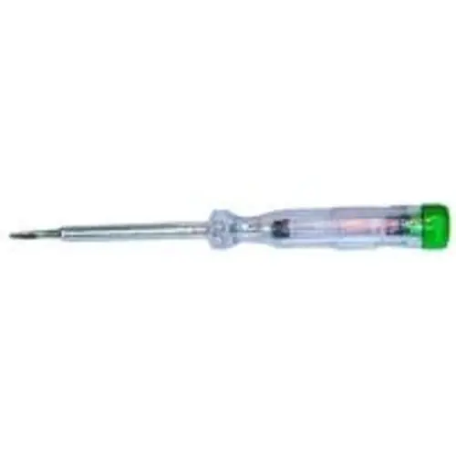 Haupa 100647 sleufschroevendraaier 140mm met spanningstester glimlamp 1-polig 100-250V