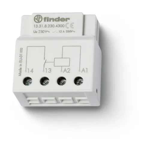 Finder 13.31.8.012.4300 fin monostabiel relais 1m 12v