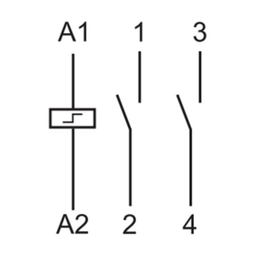 Finder 20.22.9.012.4000 impulsrelais modulair 16A type2 2-maakcontacten DC 12V AgSnO2