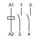 Finder 20.22.9.012.4000 impulsrelais modulair 16A type2 2-maakcontacten DC 12V AgSnO2