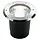 SLV 229200 vloerinbouwarmatuur outdoor TC-(D,H,T,Q)SE rond 21,5 cm RVS-316 IP67 E27 max.80W