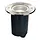 SLV 229320 vloerinbouwspot outdoor QPAR51 rond 13cm RVS-316 IP67 GU10 max.35W