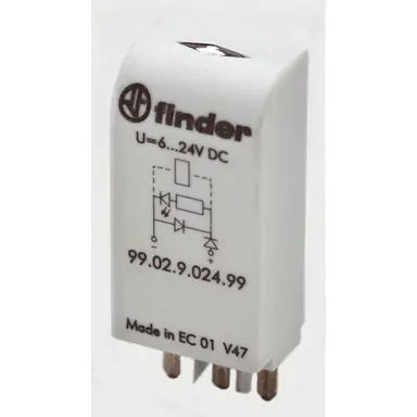 Finder 99.02.8.230.07 fin moduul bel.weerst. 230vac