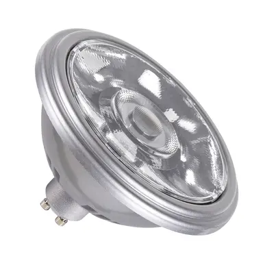 SLV 1005278 QPAR111 GU10 LED lichtbron 12,5W 3000K CRI90 zilver 10gr.