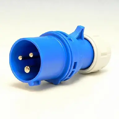 PCE 013-6V CEE-contactstop 16A 3p Blauw 6