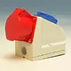 PCE 9215-6V Wcd CEE 16A 5p Rood 6h