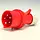PCE 7015-6 CEE-contactstop 16A 5p Rood 6h