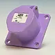 PCE 362V Wcd CEE 16A 2p Violet