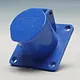 PCE 313-12V Wcd CEE 16A 3p Blauw 12h