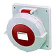 Mennekes CEE 216A Wcd CEE 125A 5p Rood 6h