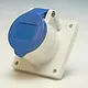 Mennekes CEE 1366 Wcd CEE 16A 3p Blauw 6h