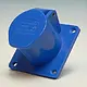PCE 313-6F7V Wcd CEE 16A 3p Blauw 6h
