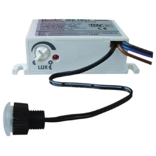 Klemko IBE-15/LI Lumiko 830080 schemerschakelaar inbouw 230V LED 1-200W