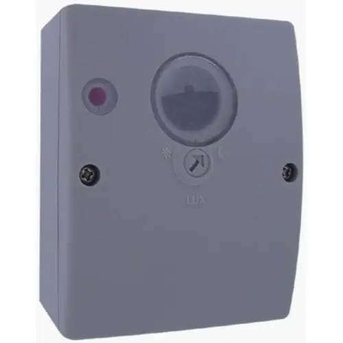 Klemko 840010 Lumiko 840010 schemerschakelaar 240V opbouw grijs LED 1-1500W